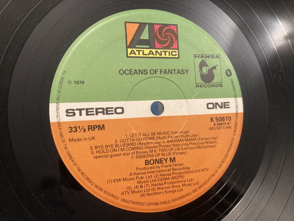 boney m oceans of fantasy